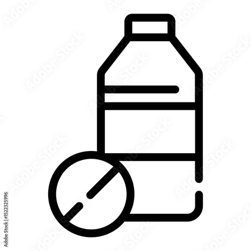  No Plastic Icon