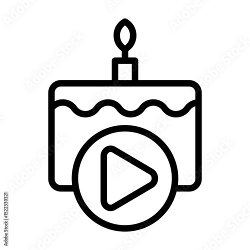 Birthday Vlog Icon