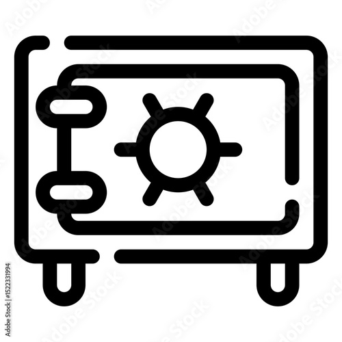 bank safe icon