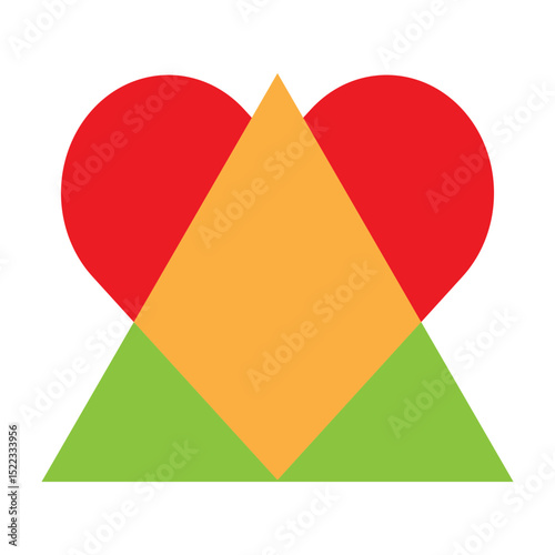 Celebration of Adoption Vector Flat Icon Design