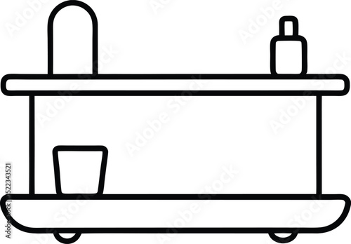 Stylish Two-Tiered Floating Shelf Design Perfect for Bathroom Organization and Small Space Solutions