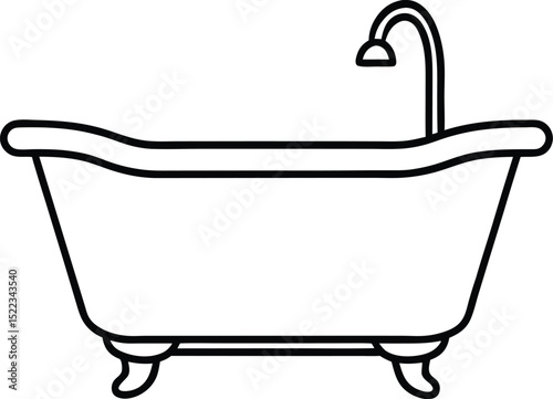Classic Clawfoot Bathtub Elegant Bathroom Design Element