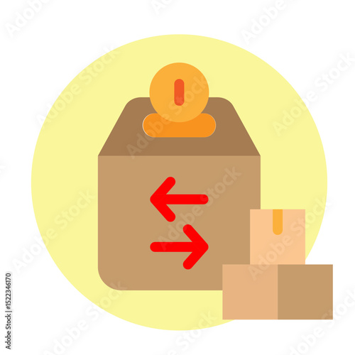 Tariff Chart Vector Flat Icon Design