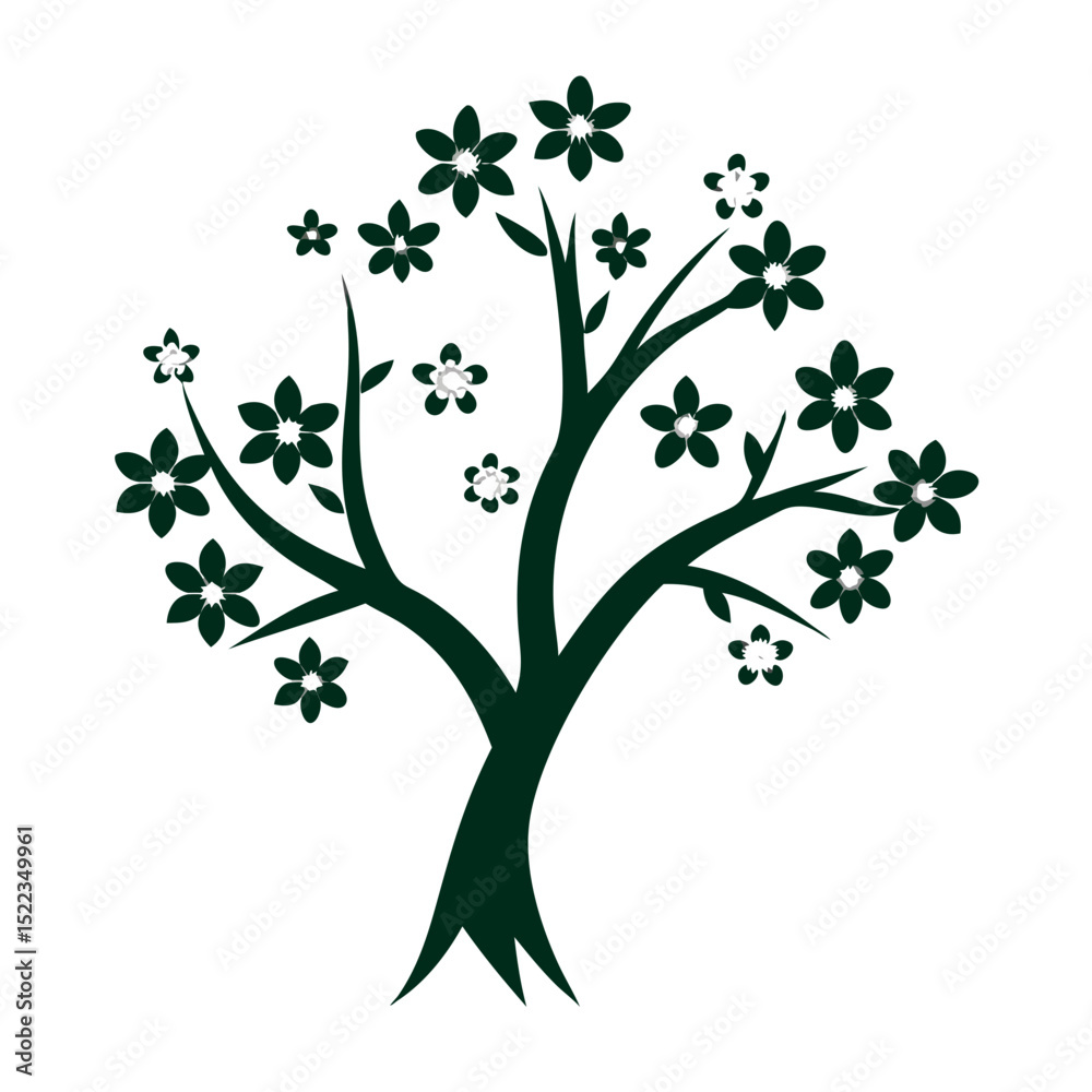 Obraz premium tree image set 