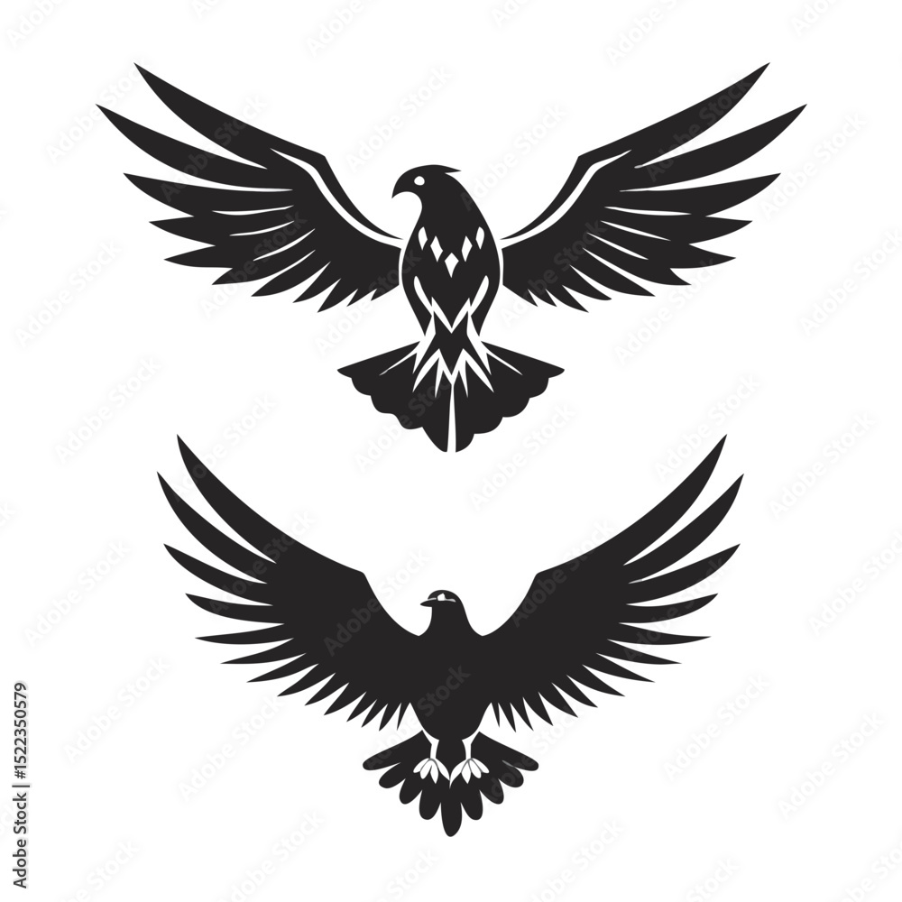 Fototapeta premium bird icon set 