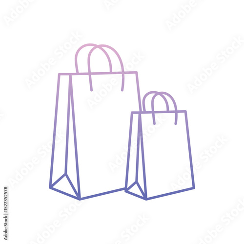 Shopping Bag Vector icon