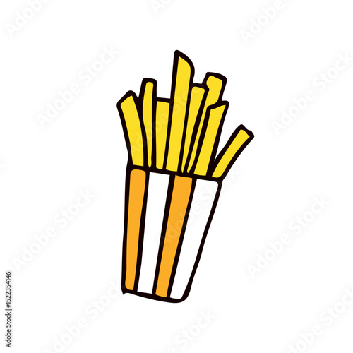 ポテトのイラスト素材