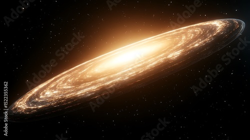 Spiral galaxy in deep space (15)