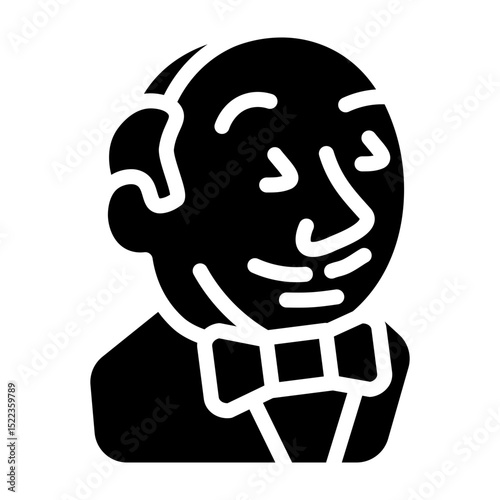 Jenkins Vector Glyph Icon Design