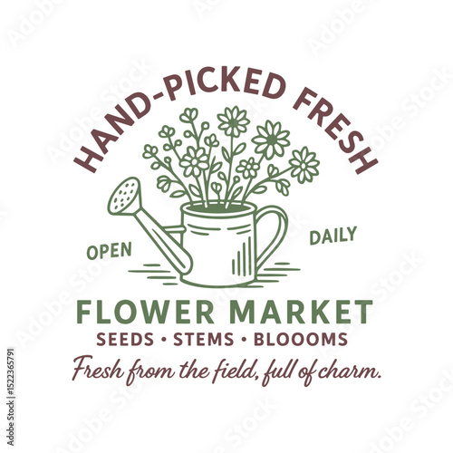 Vintage Farm Sign Plant SVG