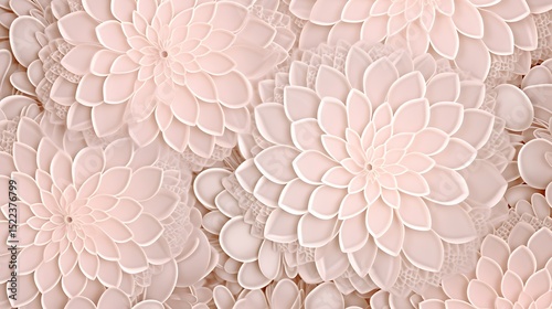 Beautiful pink and white flowers blooming in nature during spring and summer