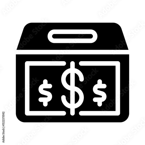 donations glyph icon