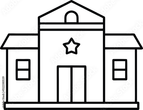 Police Station Building  Architectural Design and Structure