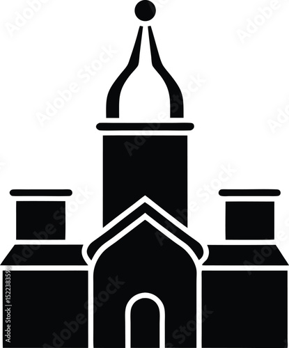 Majestic Church Architecture Icon of Faith and Community
