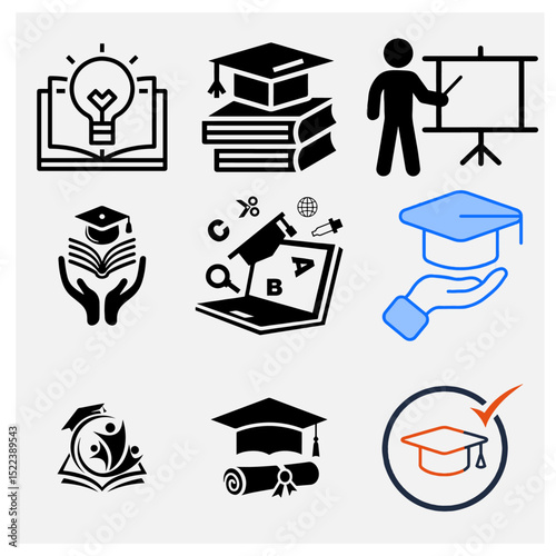 A set of Education icon