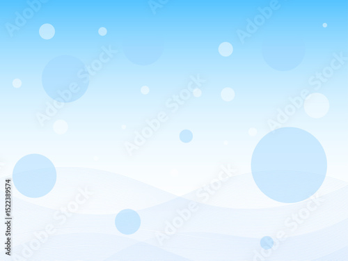 Bokeh ball material_blue