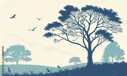 Sky Cloud Nature Background Illustration