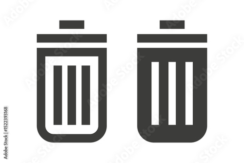 Bin icon design vector illustration