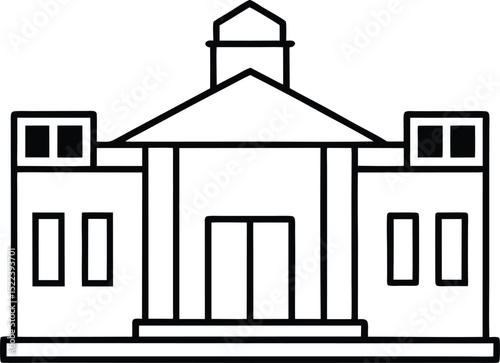 Classic Building Architecture Elegant Design and Structure