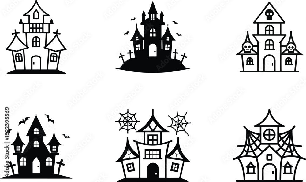 Halloween vector elements vector art. Halloween vector elements vector art.