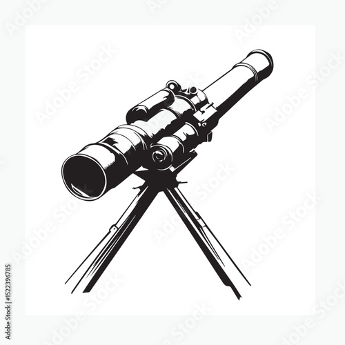 bazooka on a white background