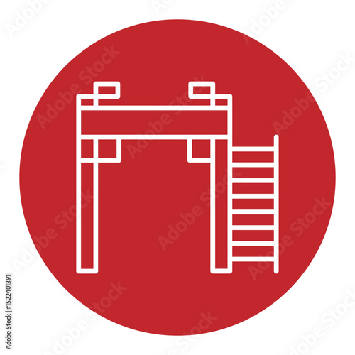 Gym Hand Bar Icon