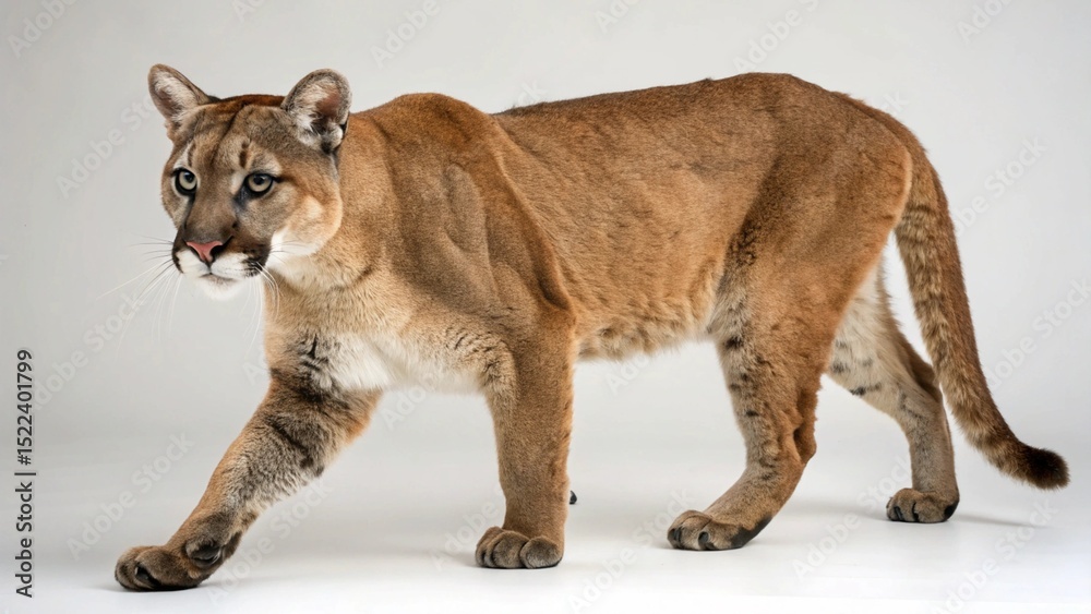 Obraz premium Florida Panther on studio background
