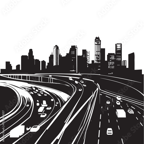 road in the city