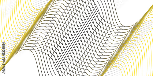 yellow grey gradient abstract geometric design background with wavy lines, backdrop banner poster design