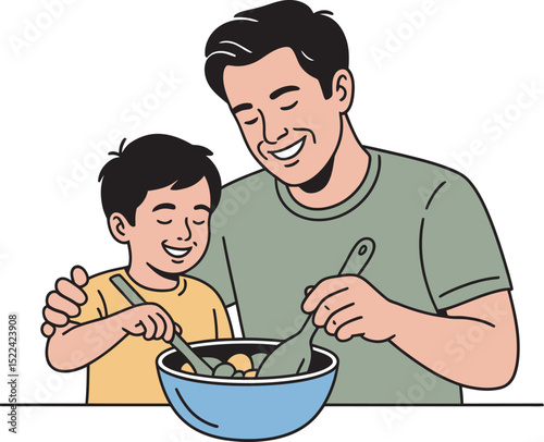 father and son