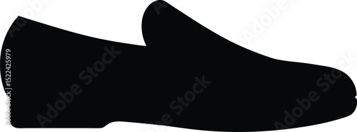 black silhouette of a white shark