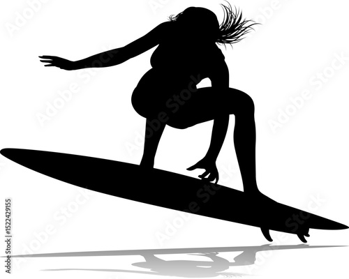Surfer surfboard boarding f...