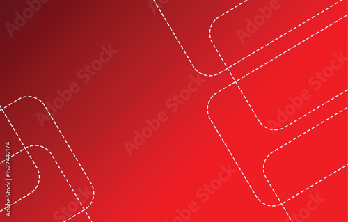 Red gradient minimal lines covers design. geometric background. vector illustration. Vector Illustration
