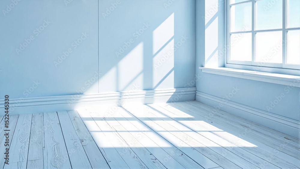 Obraz premium empty room with stairs