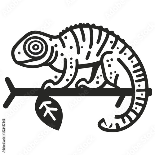 chameleon, reptile, vector, transparent background, creature, chamaeleonidae, nature, animal, wildlife, pet, isolated, colorful, color, colour, cute, tropical