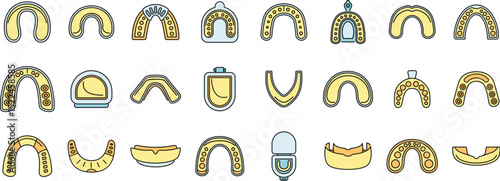 Different types of mouthguards for protecting teeth during sports and bruxism