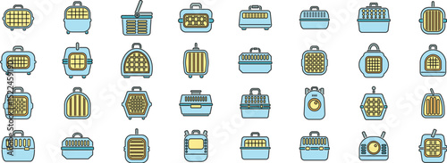 Pet carriers providing secure and comfortable transportation for animals, ensuring their safety and well being during travel