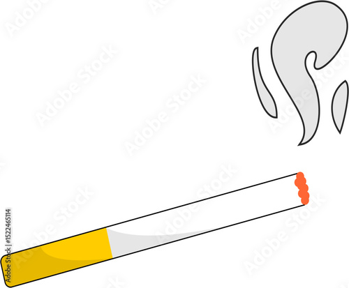 cigarette illustration