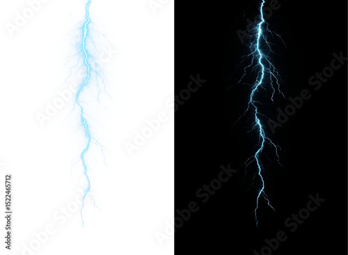 Lightning, thunder, lightning bolt, lighting, sky — intense PNG storm effect with electric energy. Transparent lightning Overlay captures stormy sky power. PNG visual for dramatic weather scenes.