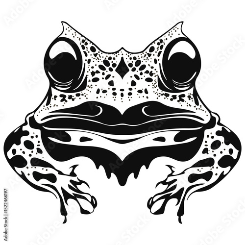 horned frog, reptile, vector, transparent background, creature, ceratophrys, isolated, animal, amphibian, nature, wildlife
