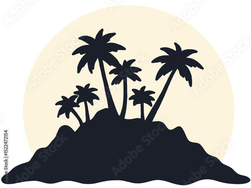 palm trees on the beach