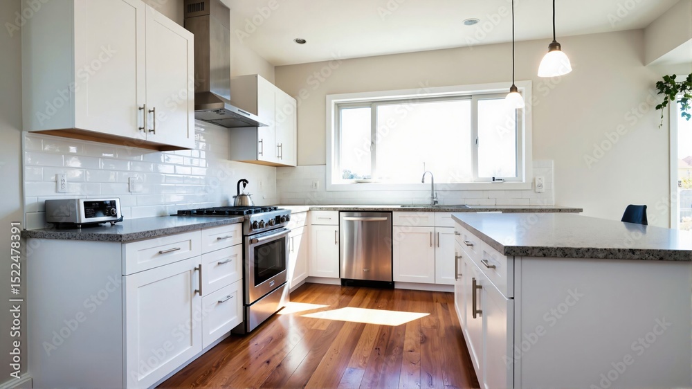 Fototapeta premium modern kitchen interior