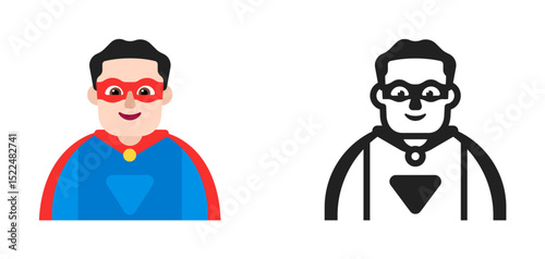 Man Medium Skin Glasses Blue Shirt