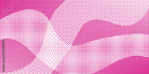 Multicolored mosaic background in technology concept. Abstract rainbow LED squares. Technology digital square color background. Colored pixel grid background. Vector illustration