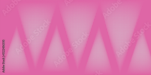 Light Pink vector background with triangles, circles. Glitter abstract illustration with spheres, triangular lines. Pattern for websites.