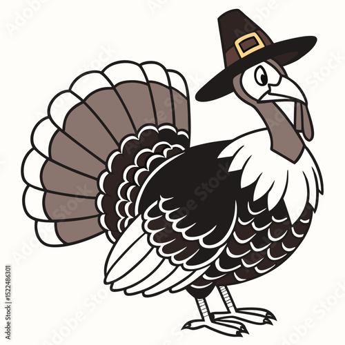 thanksgiving turkey vector