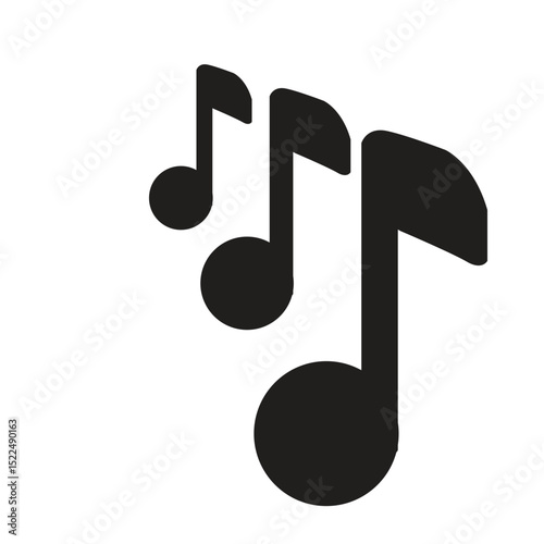 Icons for music or video playback on a white background. Audio player for songs or podcast playlists. loading with time slider, pause, rewind and fast forward