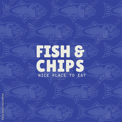 Fish and Chips Restaurant pattern