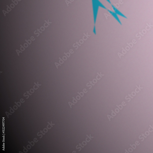 Abstract Teal Geometric Shapes Against a Gradient Background, Evoking a Sense of Movement and Dynamic Energy.