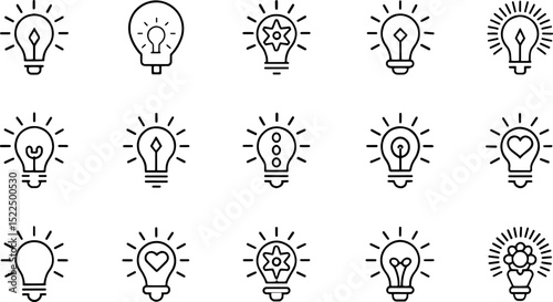 idea lightbulb icon  inspiration creativity lamp v (1).eps